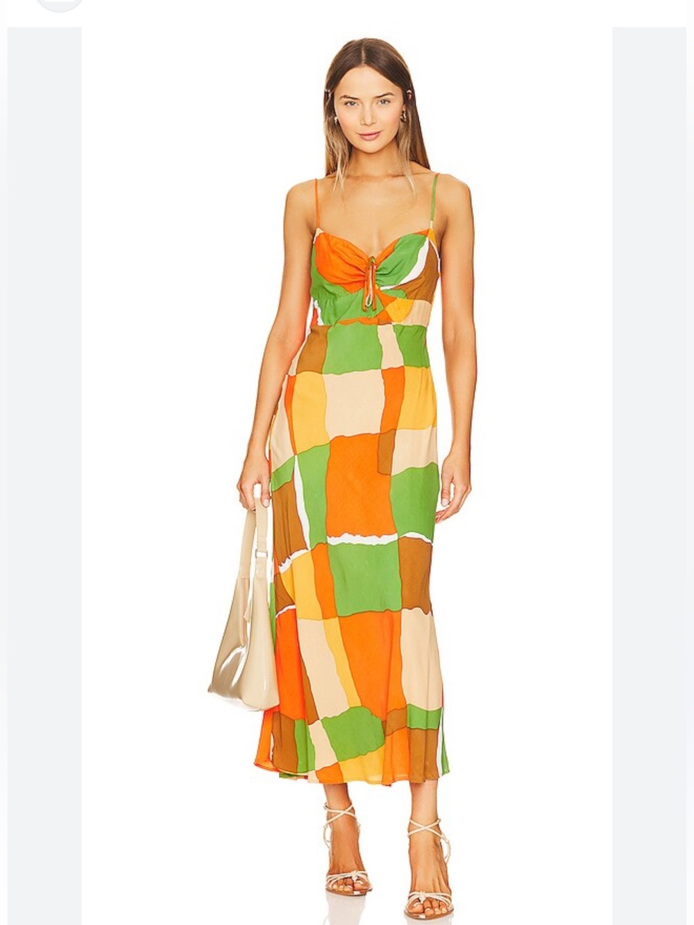 Faithful the brand Dress Womens size Medium tempio midi in costa smeralda